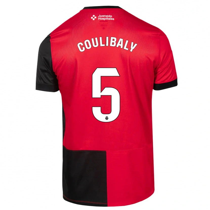 Danxen Heren Habib Anas Coulibaly #5 Zwart Rood Wit Thuisshirt Thuistenue 2026/27 T-Shirt België
