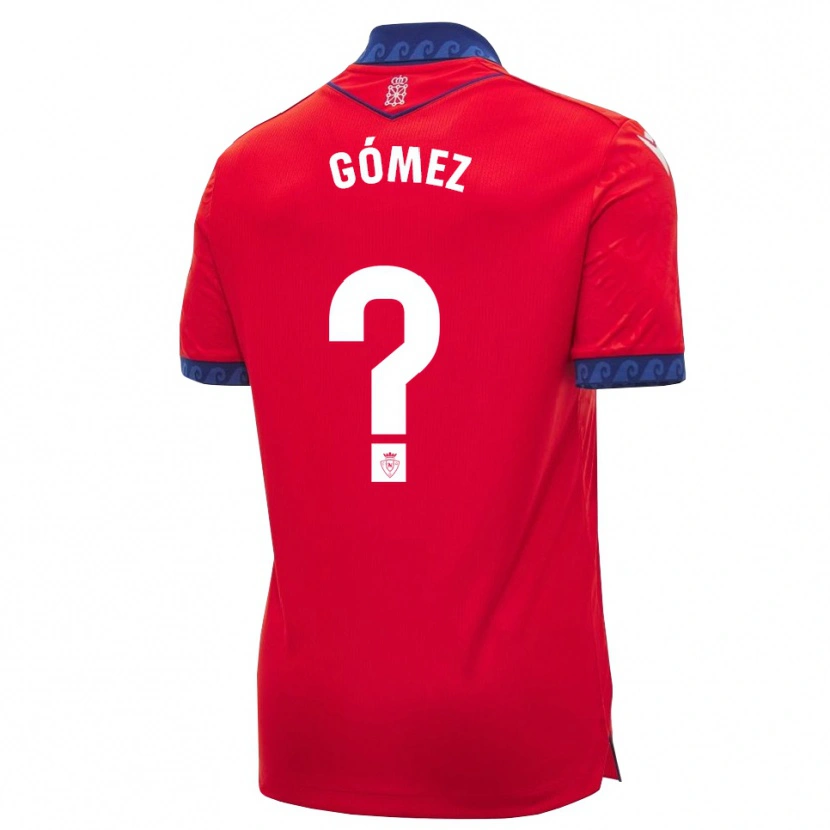 Danxen Heren Alonso Gómez #0 Rood Marineblauw Wit Thuisshirt Thuistenue 2026/27 T-Shirt België