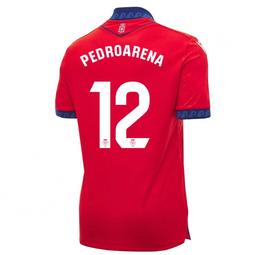Danxen Heren Martin Pedroarena #12 Rood Marineblauw Wit Thuisshirt Thuistenue 2026/27 T-Shirt België