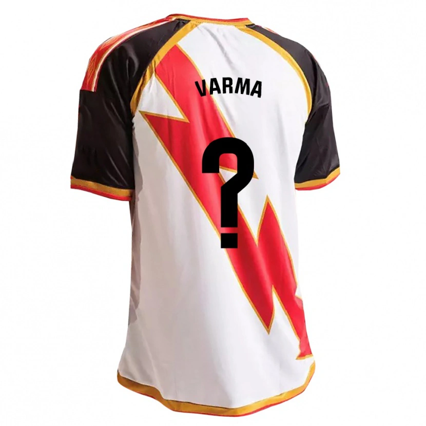 Danxen Heren Roman Varma #0 Zwart Rood Wit Goud Thuisshirt Thuistenue 2026/27 T-Shirt België