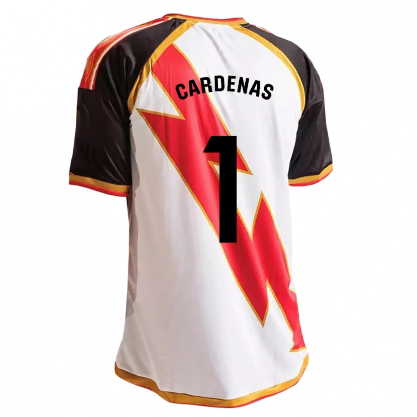 Danxen Heren Dani Cárdenas #1 Zwart Rood Wit Goud Thuisshirt Thuistenue 2026/27 T-Shirt België