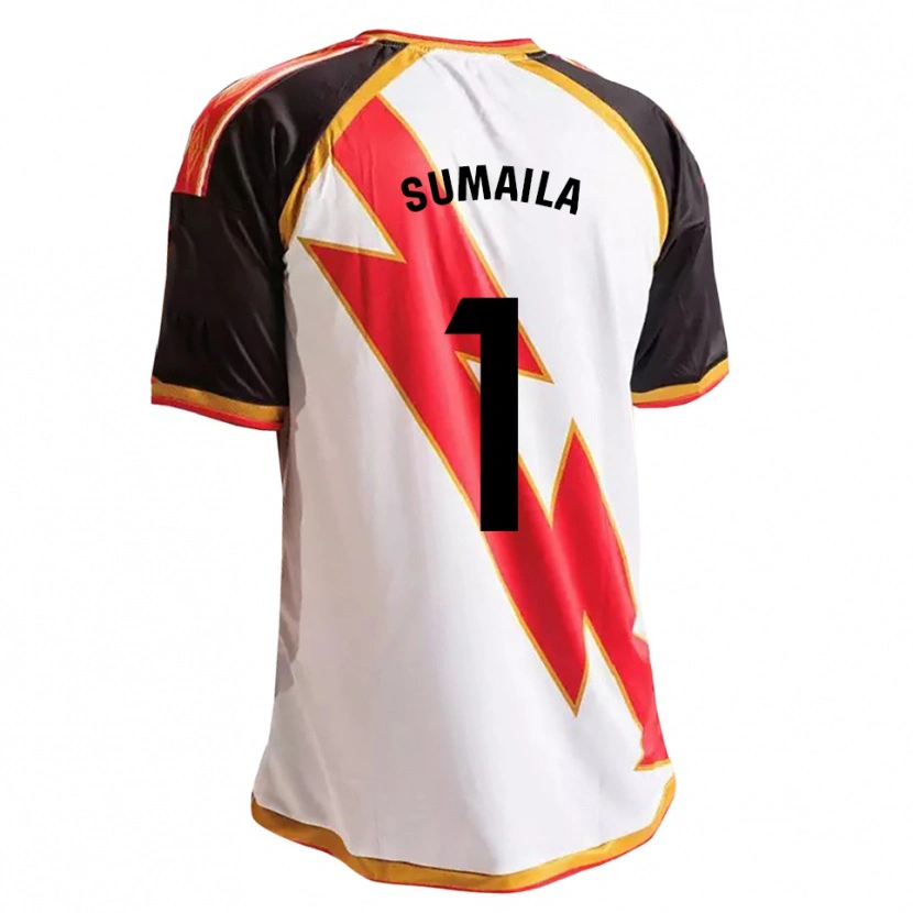 Danxen Heren Sherifatu Sumaila #1 Zwart Rood Wit Goud Thuisshirt Thuistenue 2026/27 T-Shirt België