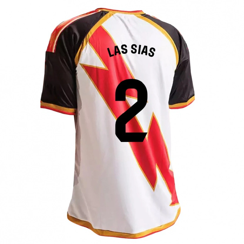 Danxen Heren Marco De Las Sías #2 Zwart Rood Wit Goud Thuisshirt Thuistenue 2026/27 T-Shirt België