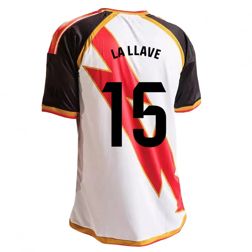 Danxen Heren Kevin De La Llave #15 Zwart Rood Wit Goud Thuisshirt Thuistenue 2026/27 T-Shirt België