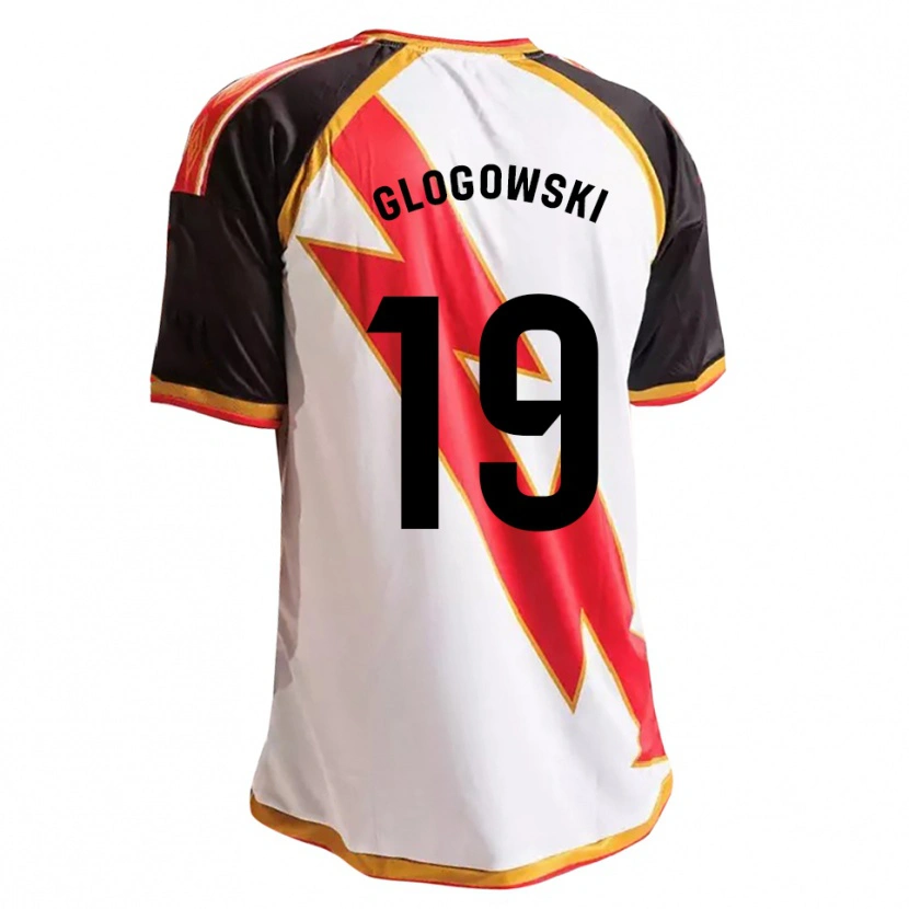 Danxen Heren Wiktor Glogowski #19 Zwart Rood Wit Goud Thuisshirt Thuistenue 2026/27 T-Shirt België