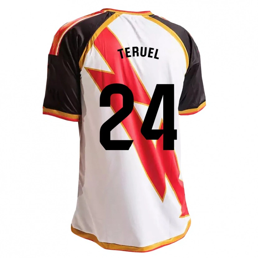 Danxen Heren Laura Teruel Montero #24 Zwart Rood Wit Goud Thuisshirt Thuistenue 2026/27 T-Shirt België
