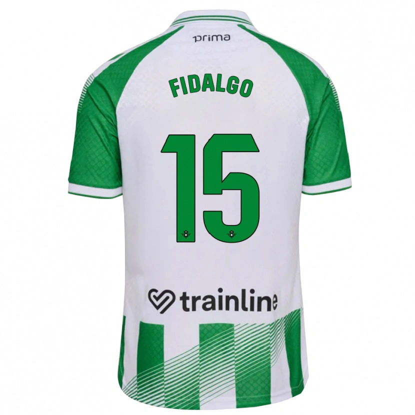 Danxen Heren Álvaro Fidalgo #15 Lichtgroen Zwart Wit Thuisshirt Thuistenue 2026/27 T-Shirt België