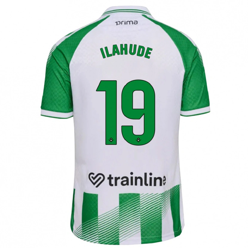 Danxen Heren Destiny Ilahude #19 Lichtgroen Zwart Wit Thuisshirt Thuistenue 2026/27 T-Shirt België
