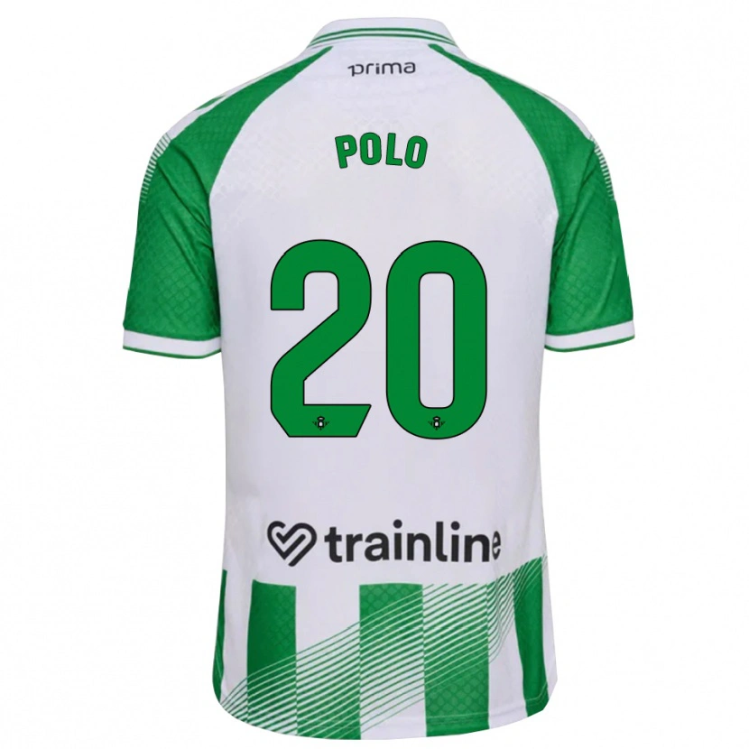 Danxen Heren Tiago Polo #20 Lichtgroen Zwart Wit Thuisshirt Thuistenue 2026/27 T-Shirt België