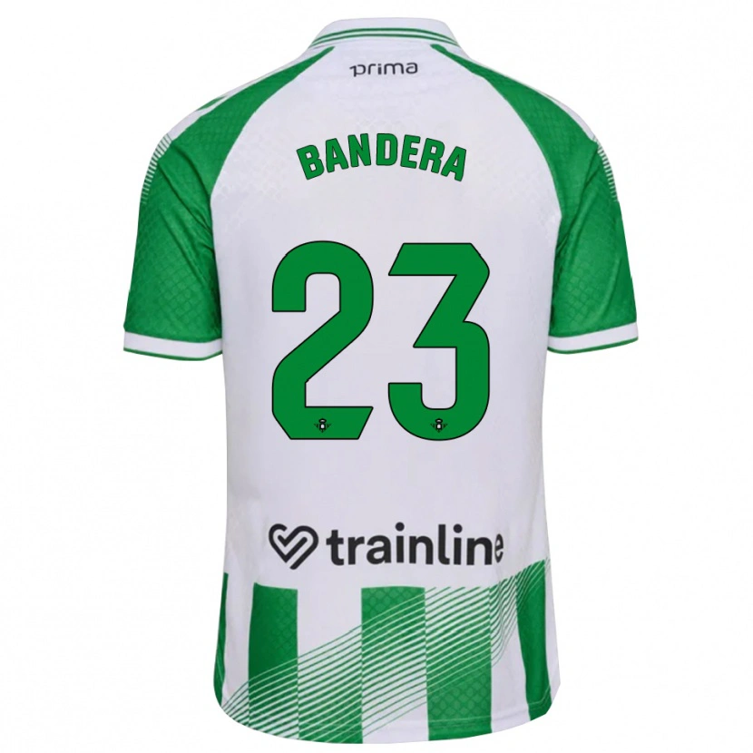 Danxen Heren Kenta Bandera #23 Lichtgroen Zwart Wit Thuisshirt Thuistenue 2026/27 T-Shirt België
