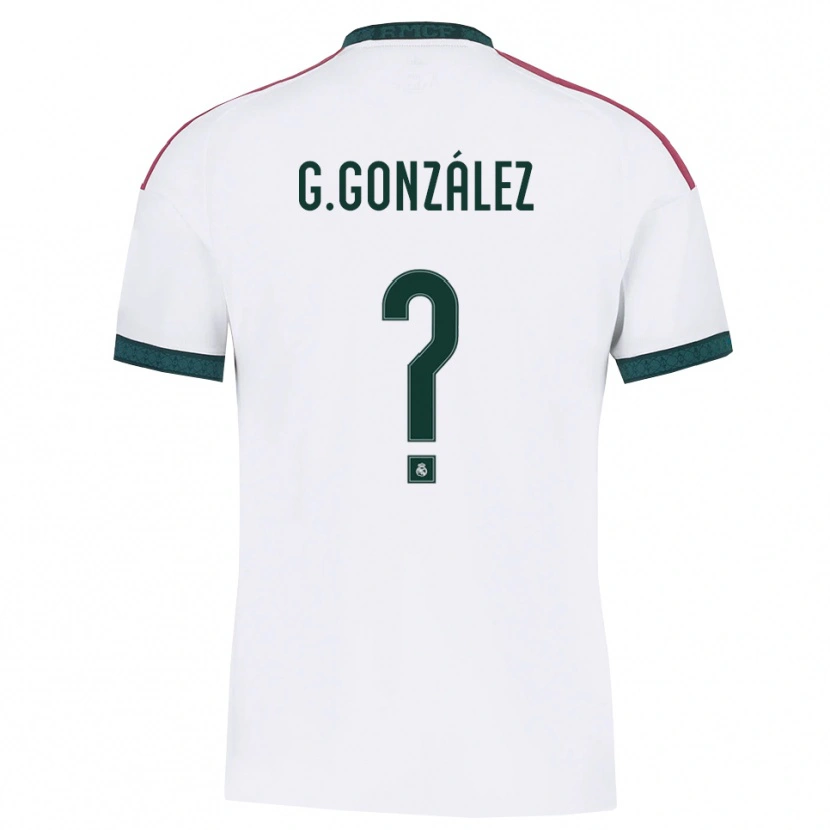 Danxen Heren Guille González #0 Donkergroen Wit Rood Thuisshirt Thuistenue 2026/27 T-Shirt België