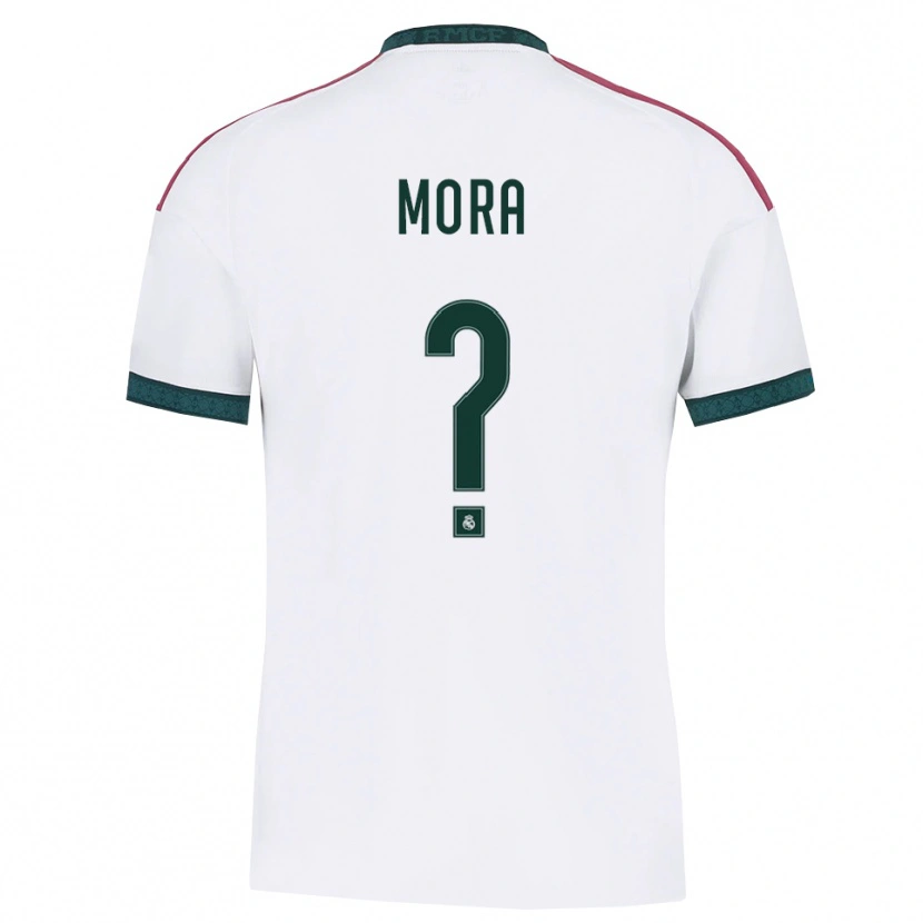 Danxen Heren Álex Mora #0 Donkergroen Wit Rood Thuisshirt Thuistenue 2026/27 T-Shirt België