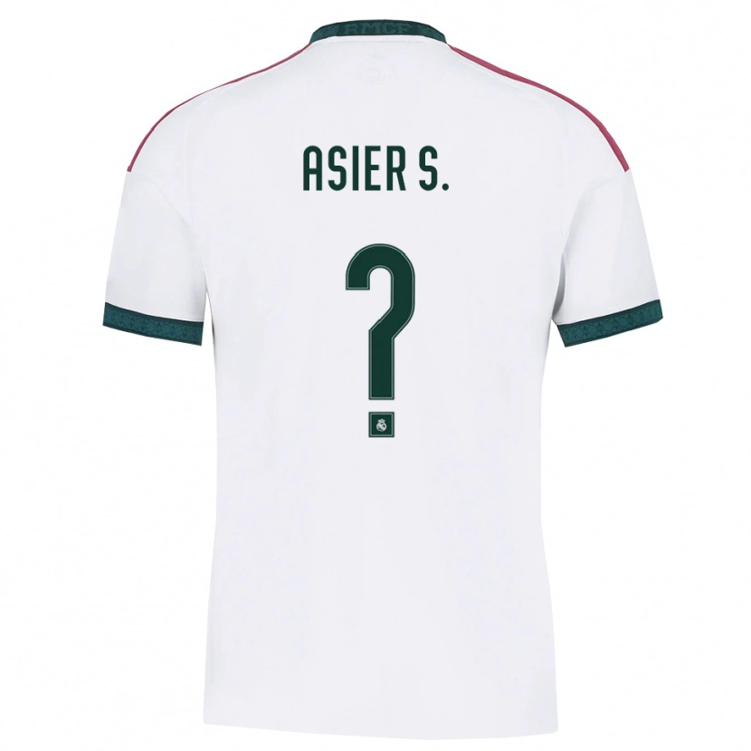 Danxen Heren Asier Sánchez #0 Donkergroen Wit Rood Thuisshirt Thuistenue 2026/27 T-Shirt België