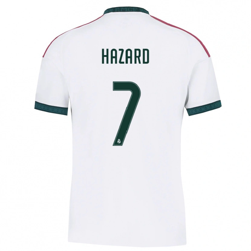 Danxen Heren Eden Hazard #7 Donkergroen Wit Rood Thuisshirt Thuistenue 2026/27 T-Shirt België