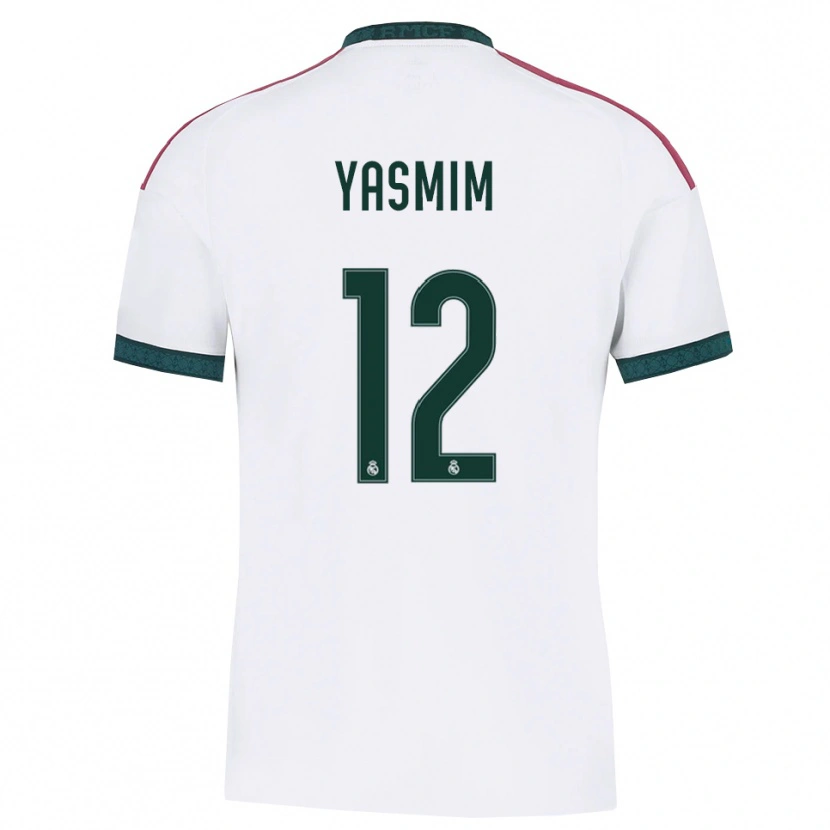 Danxen Heren Yasmim Assis Ribeiro #12 Donkergroen Wit Rood Thuisshirt Thuistenue 2026/27 T-Shirt België