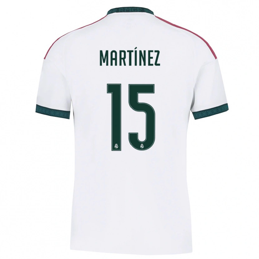 Danxen Heren Joan Martínez #15 Donkergroen Wit Rood Thuisshirt Thuistenue 2026/27 T-Shirt België