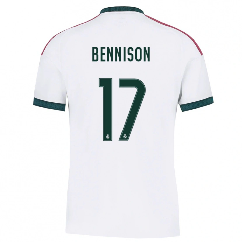 Danxen Heren Hanna Bennison #17 Donkergroen Wit Rood Thuisshirt Thuistenue 2026/27 T-Shirt België