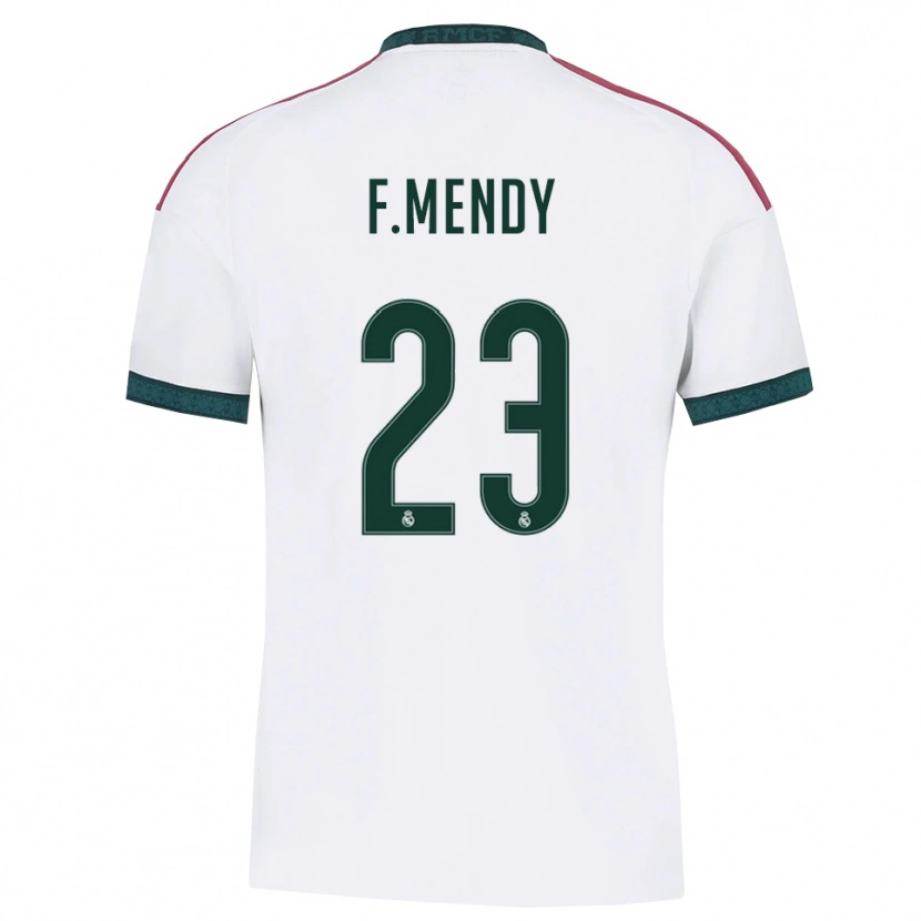 Danxen Heren Ferland Mendy #23 Donkergroen Wit Rood Thuisshirt Thuistenue 2026/27 T-Shirt België