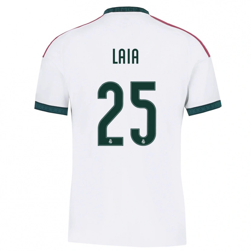 Danxen Heren Laia López De La Morena #25 Donkergroen Wit Rood Thuisshirt Thuistenue 2026/27 T-Shirt België