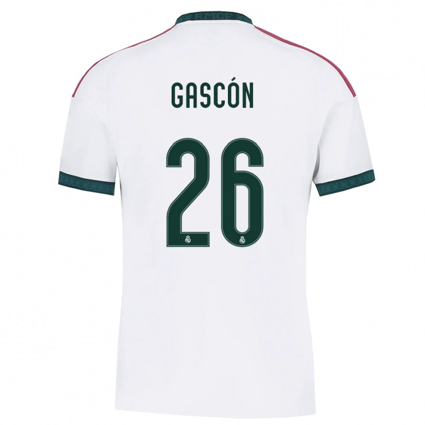 Danxen Heren Ignacio Gascón #26 Donkergroen Wit Rood Thuisshirt Thuistenue 2026/27 T-Shirt België