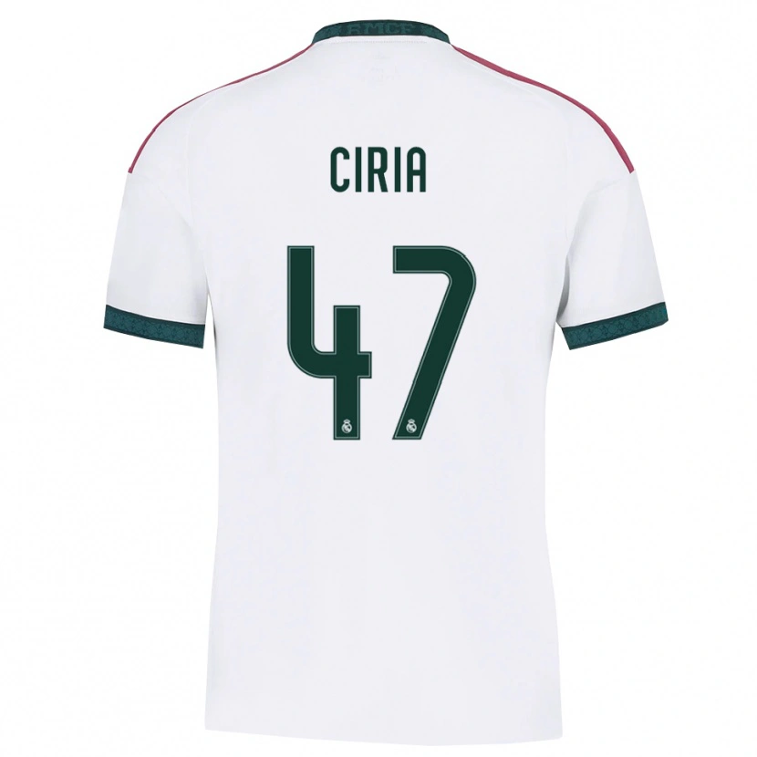Danxen Heren Alexis Ciria #47 Donkergroen Wit Rood Thuisshirt Thuistenue 2026/27 T-Shirt België