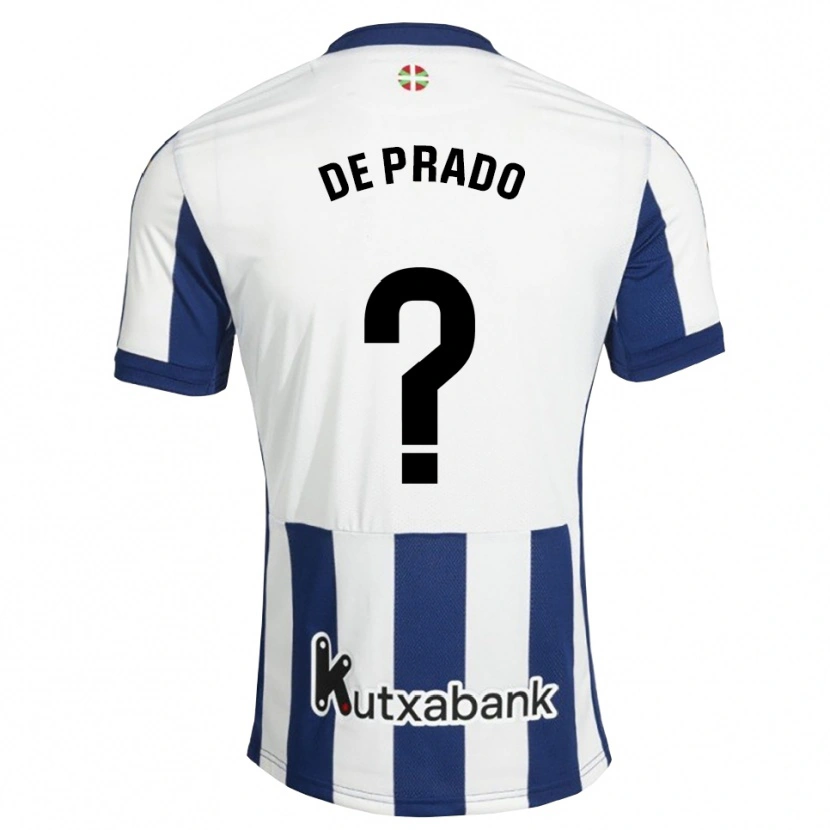 Danxen Heren Abiot De Prado #0 Marineblauw Wit Goudenrood Thuisshirt Thuistenue 2026/27 T-Shirt België