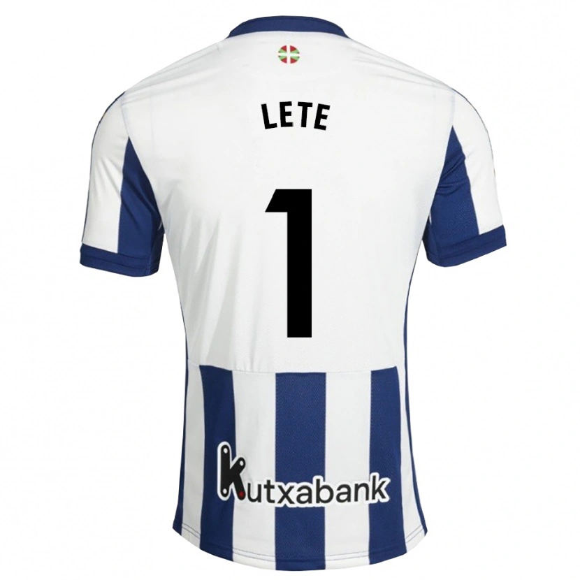 Danxen Heren Elene Lete Para #1 Marineblauw Wit Goudenrood Thuisshirt Thuistenue 2026/27 T-Shirt België