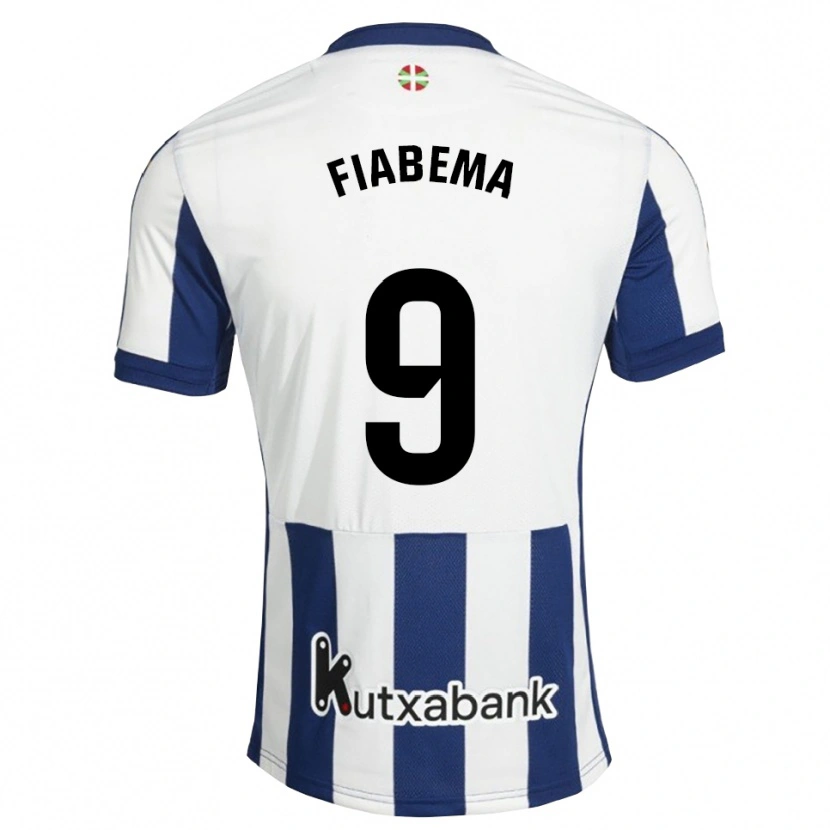 Danxen Heren Bryan Fiabema #9 Marineblauw Wit Goudenrood Thuisshirt Thuistenue 2026/27 T-Shirt België