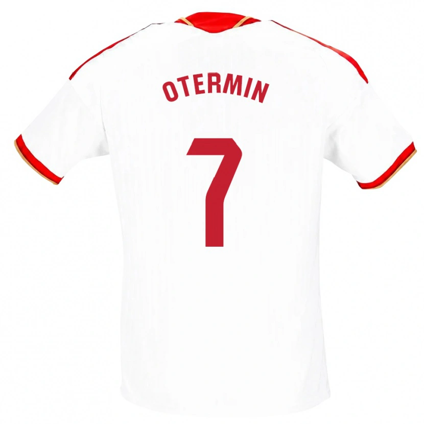 Danxen Heren Rosa María Otermín Abella #7 Wit Rood Thuisshirt Thuistenue 2026/27 T-Shirt België