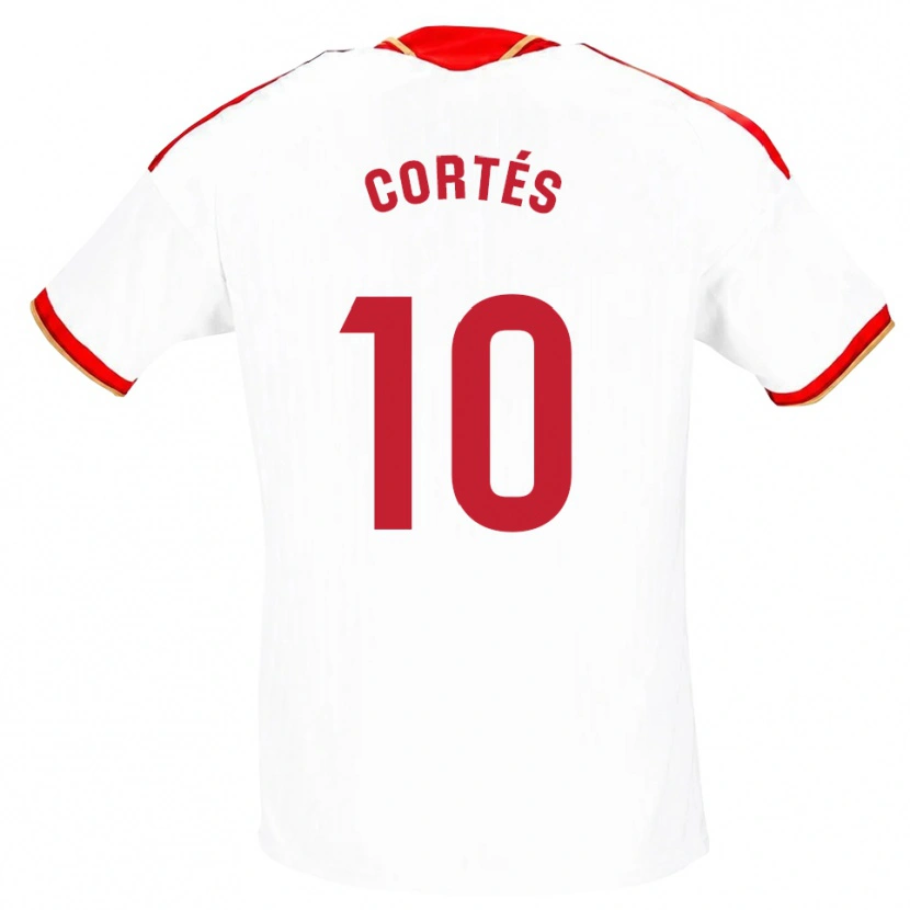 Danxen Heren Millaray Cortés #10 Wit Rood Thuisshirt Thuistenue 2026/27 T-Shirt België