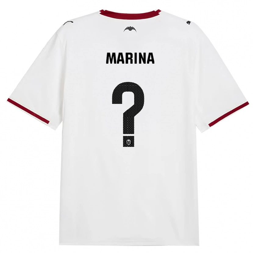 Danxen Heren Marina Llacer Muñoz #0 Zwart Wit Rood Geel Thuisshirt Thuistenue 2026/27 T-Shirt België