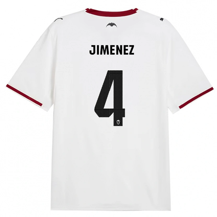 Danxen Heren Maria Jimenez #4 Zwart Wit Rood Geel Thuisshirt Thuistenue 2026/27 T-Shirt België