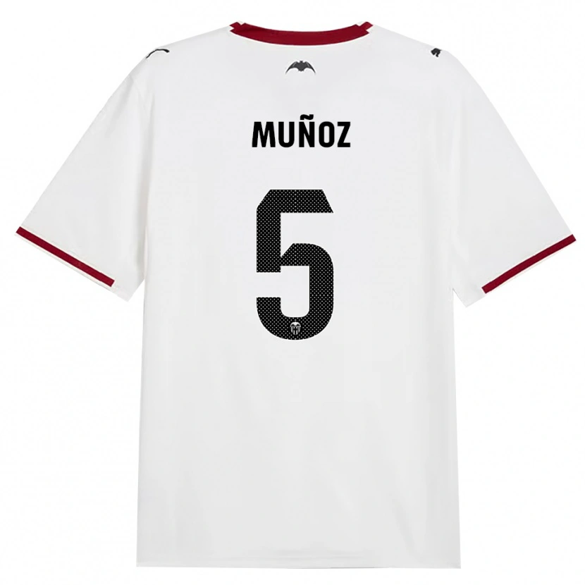 Danxen Heren Iván Muñoz #5 Zwart Wit Rood Geel Thuisshirt Thuistenue 2026/27 T-Shirt België