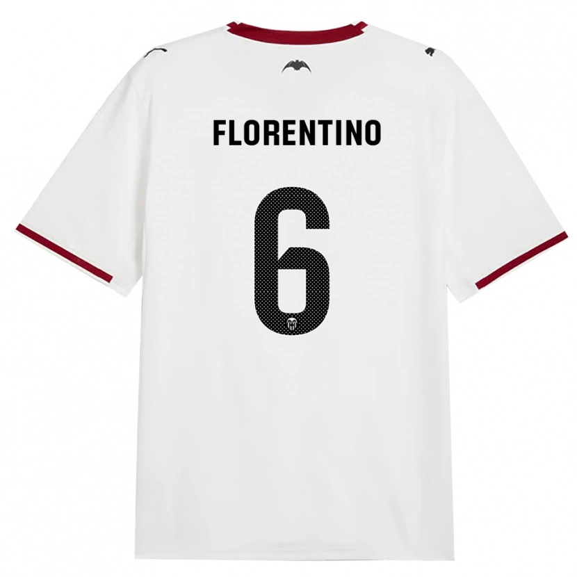 Danxen Heren Claudia Florentino #6 Zwart Wit Rood Geel Thuisshirt Thuistenue 2026/27 T-Shirt België