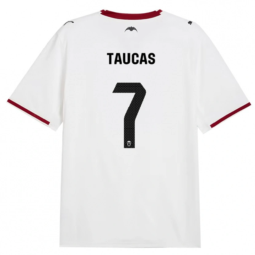 Danxen Heren Dominykas Taučas #7 Zwart Wit Rood Geel Thuisshirt Thuistenue 2026/27 T-Shirt België
