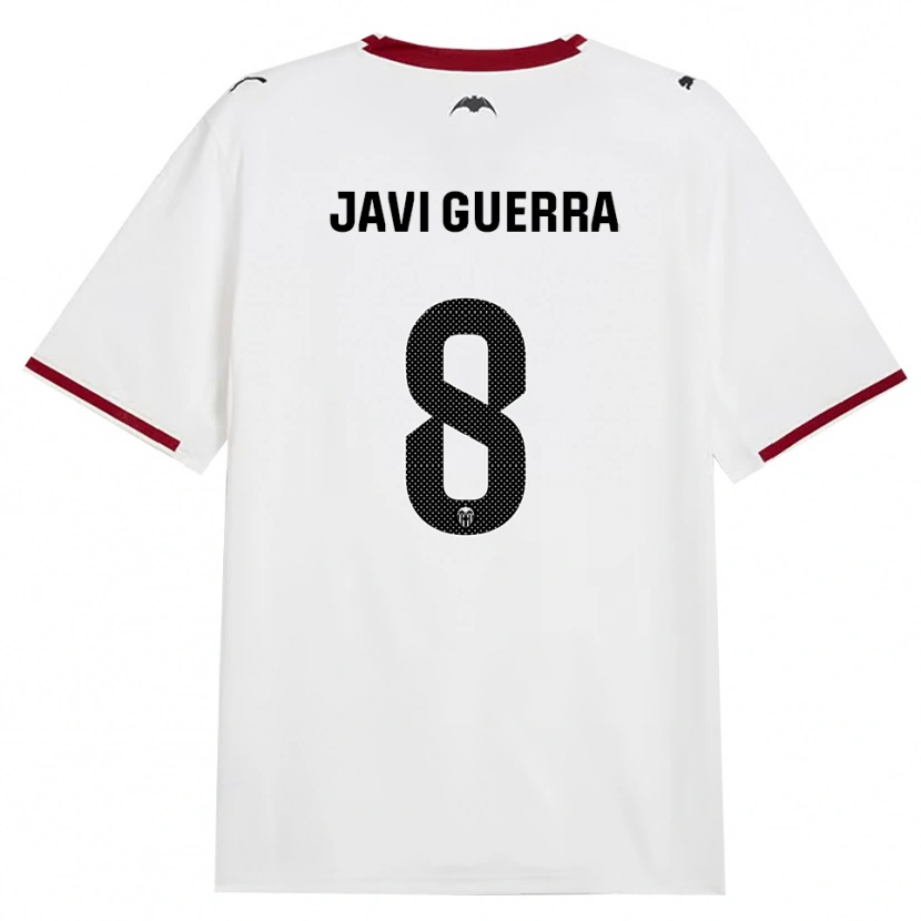 Danxen Heren Javi Guerra #8 Zwart Wit Rood Geel Thuisshirt Thuistenue 2026/27 T-Shirt België