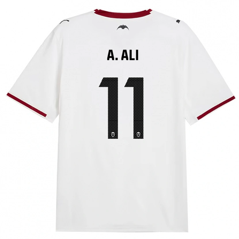 Danxen Heren Amirah Ali #11 Zwart Wit Rood Geel Thuisshirt Thuistenue 2026/27 T-Shirt België