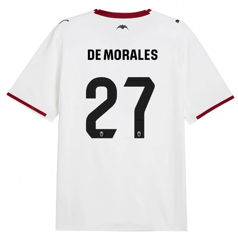 Danxen Heren Rubén Muñoz De Morales #27 Zwart Wit Rood Geel Thuisshirt Thuistenue 2026/27 T-Shirt België