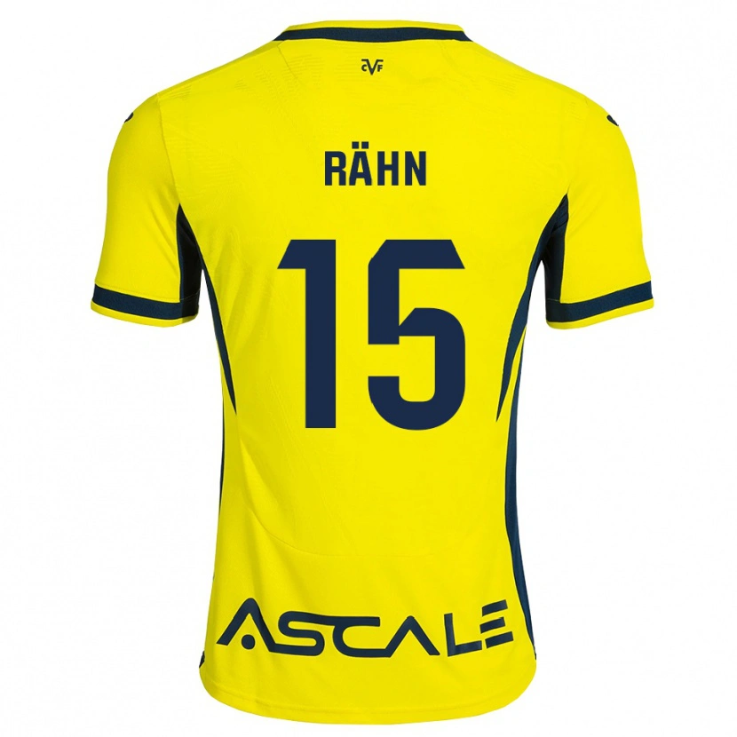 Danxen Heren Ronan Rähn #15 Geel Zwart Rood Thuisshirt Thuistenue 2026/27 T-Shirt België