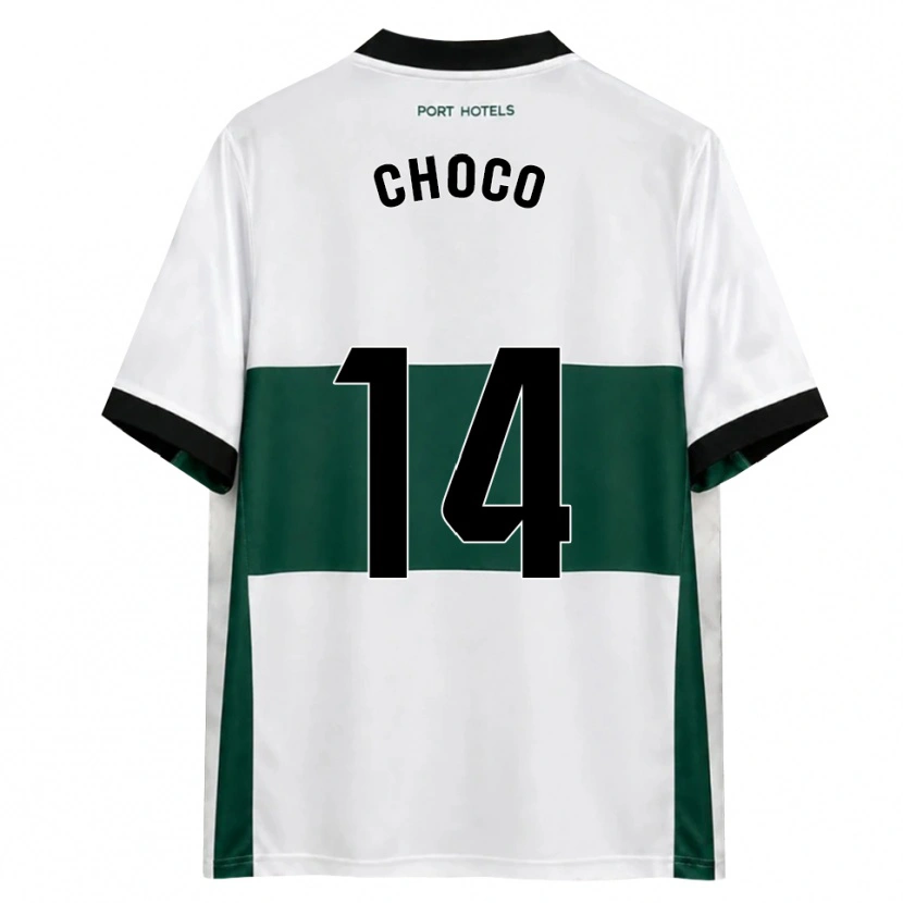 Danxen Heren Choco #14 Groen Wit Rood Thuisshirt Thuistenue 2026/27 T-Shirt België