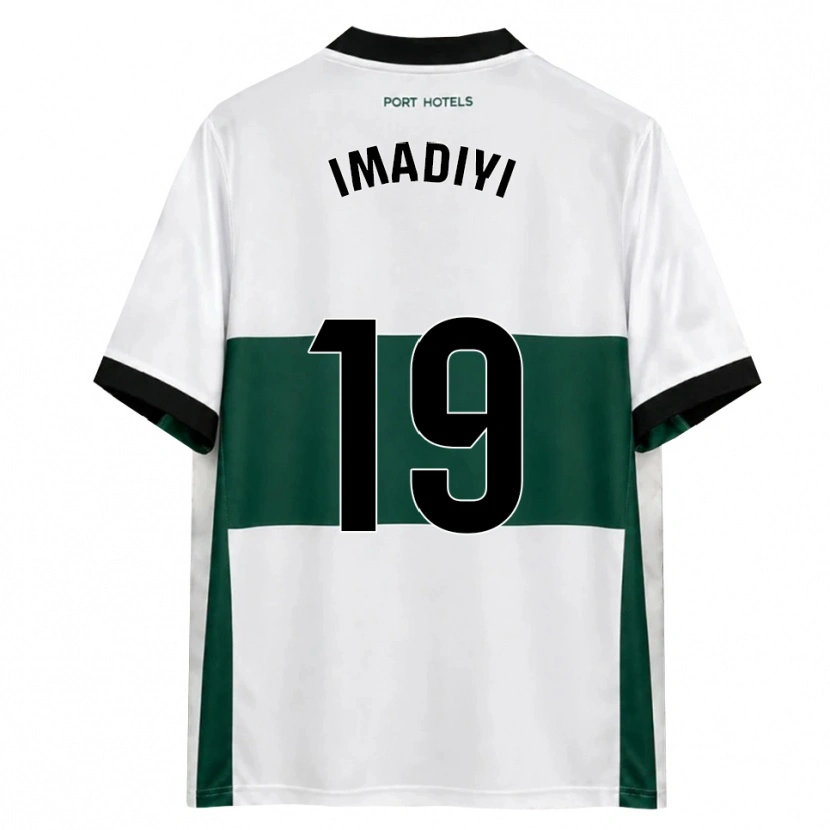 Danxen Heren Ceri Imadiyi #19 Groen Wit Rood Thuisshirt Thuistenue 2026/27 T-Shirt België
