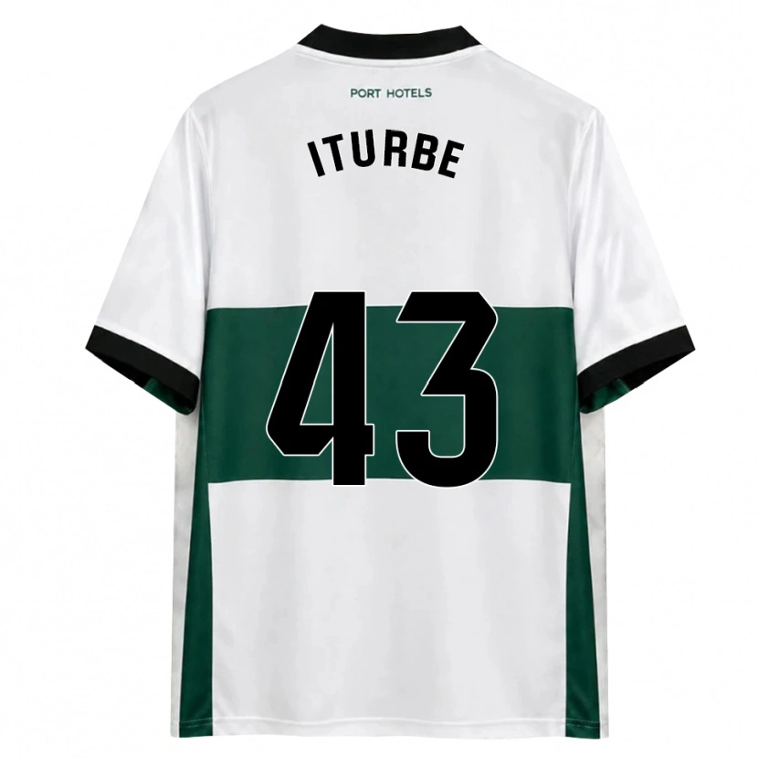 Danxen Heren Alejandro Iturbe #43 Groen Wit Rood Thuisshirt Thuistenue 2026/27 T-Shirt België