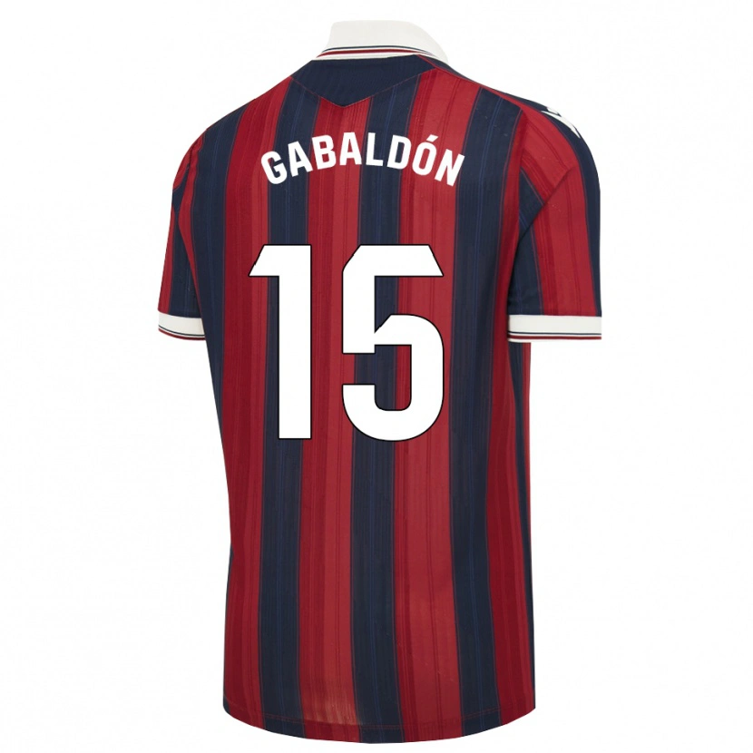 Danxen Heren María Gabaldón #15 Middernachtblauw Rood Thuisshirt Thuistenue 2026/27 T-Shirt België
