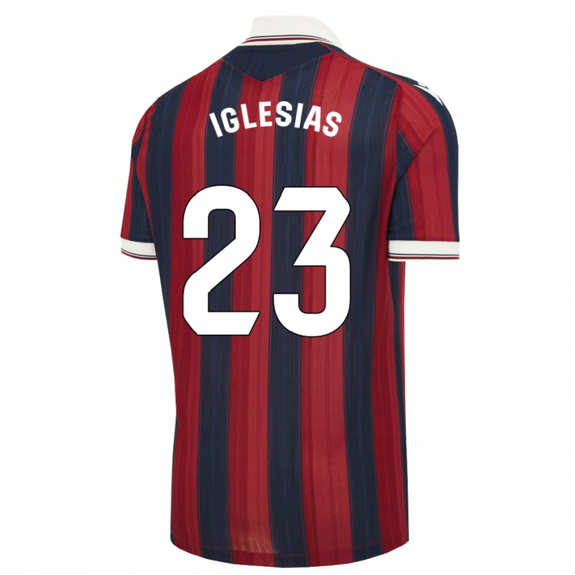 Danxen Heren Dylan Iglesias #23 Middernachtblauw Rood Thuisshirt Thuistenue 2026/27 T-Shirt België