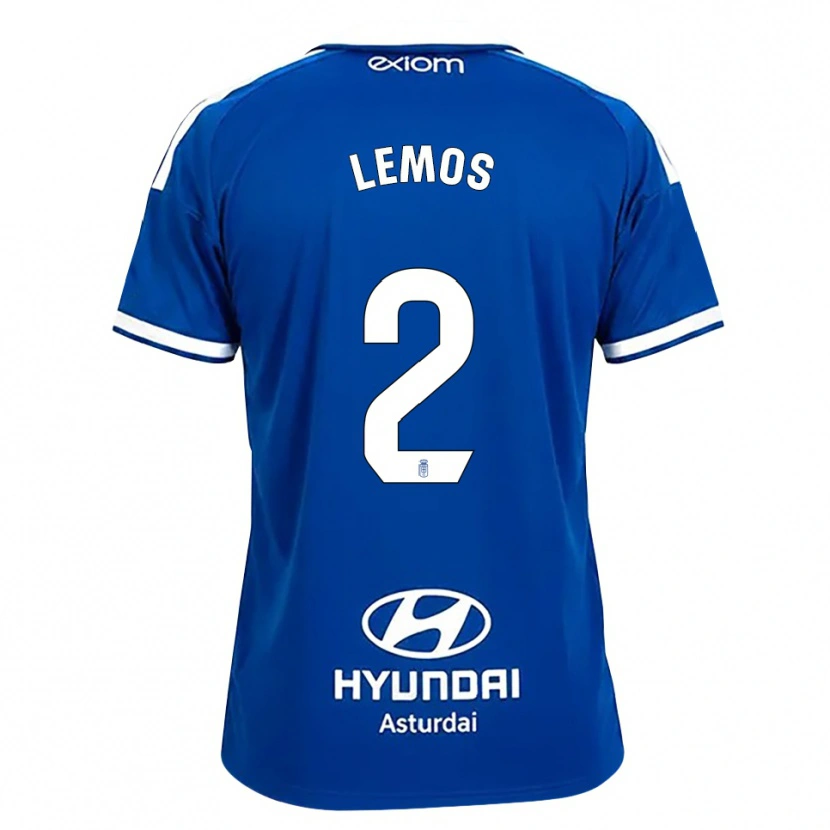 Danxen Heren Álvaro Lemos #2 Mediumblauw Wit Thuisshirt Thuistenue 2026/27 T-Shirt België