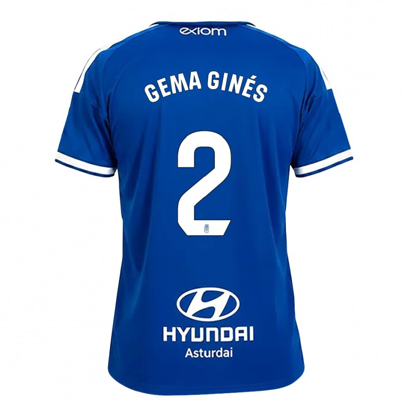 Danxen Heren Gema Ginés #2 Mediumblauw Wit Thuisshirt Thuistenue 2026/27 T-Shirt België