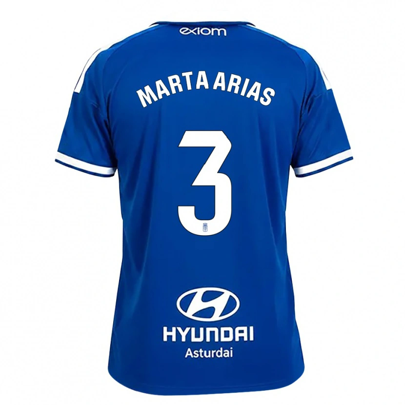 Danxen Heren Marta Arias #3 Mediumblauw Wit Thuisshirt Thuistenue 2026/27 T-Shirt België