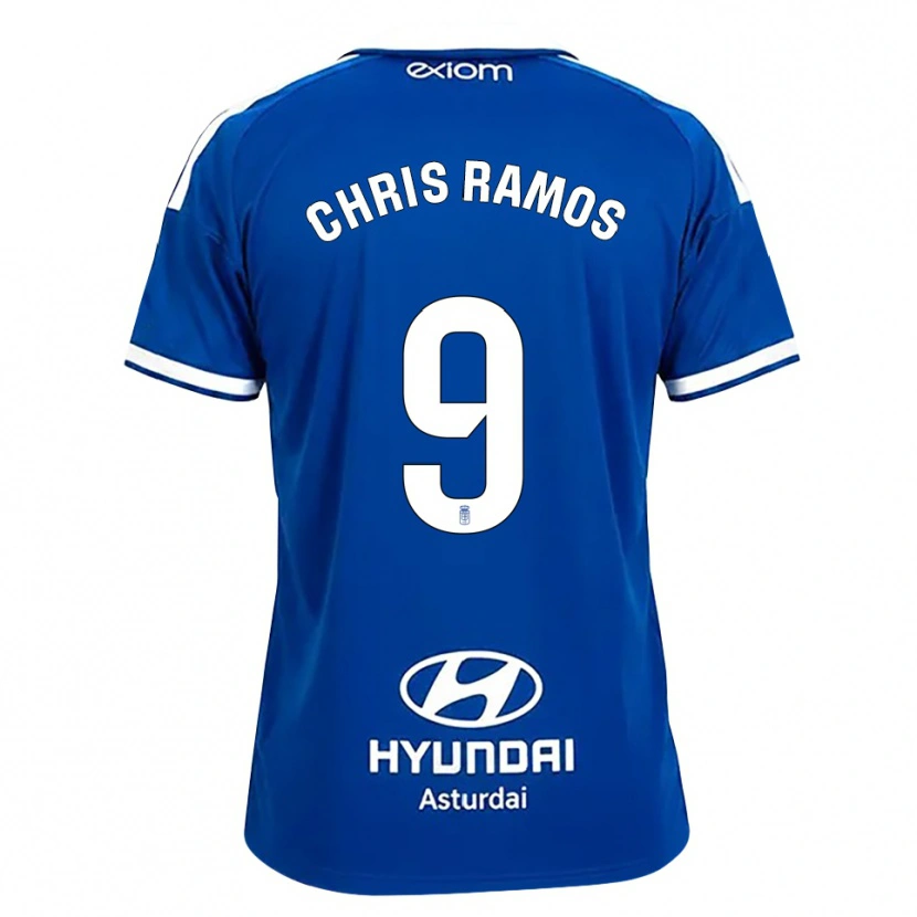 Danxen Heren Chris Ramos #9 Mediumblauw Wit Thuisshirt Thuistenue 2026/27 T-Shirt België