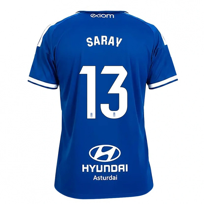 Danxen Heren Saray Vázquez Alonso #13 Mediumblauw Wit Thuisshirt Thuistenue 2026/27 T-Shirt België