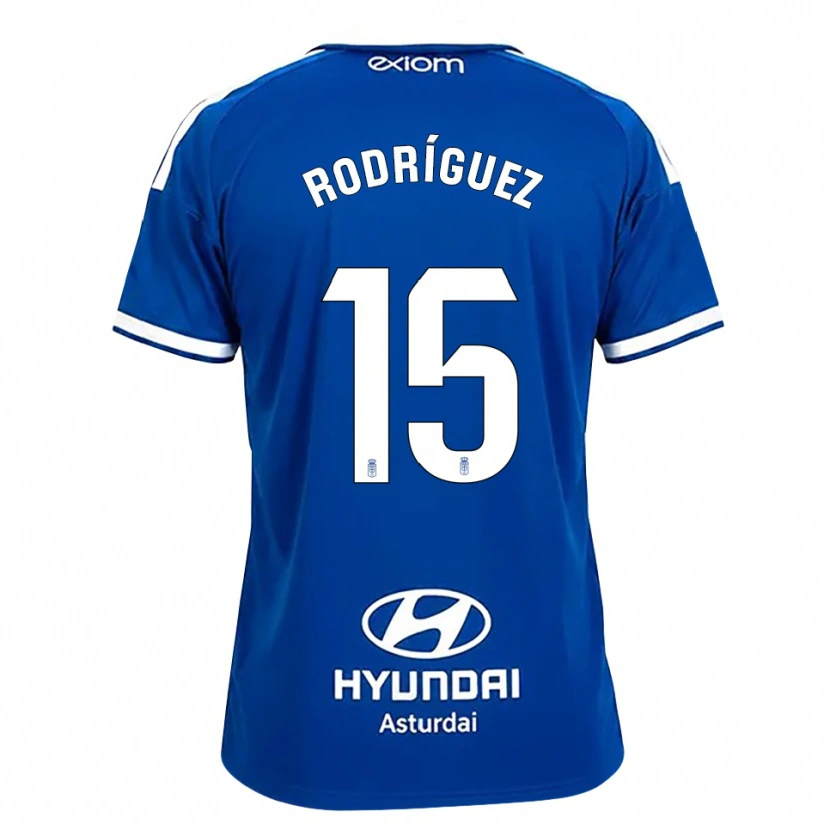 Danxen Heren Samu Rodríguez #15 Mediumblauw Wit Thuisshirt Thuistenue 2026/27 T-Shirt België